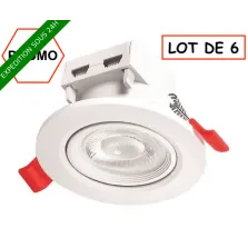 LOT DE 6 PIECES // Spot led...