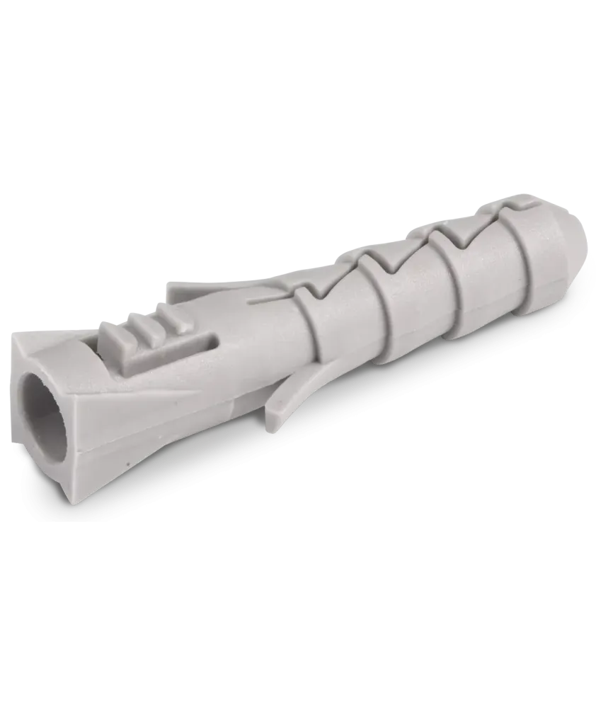 Cheville nylon 8x40 mm - boîte en carton - 100 pièces.