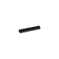 Barrette acier noire 10 mm²...
