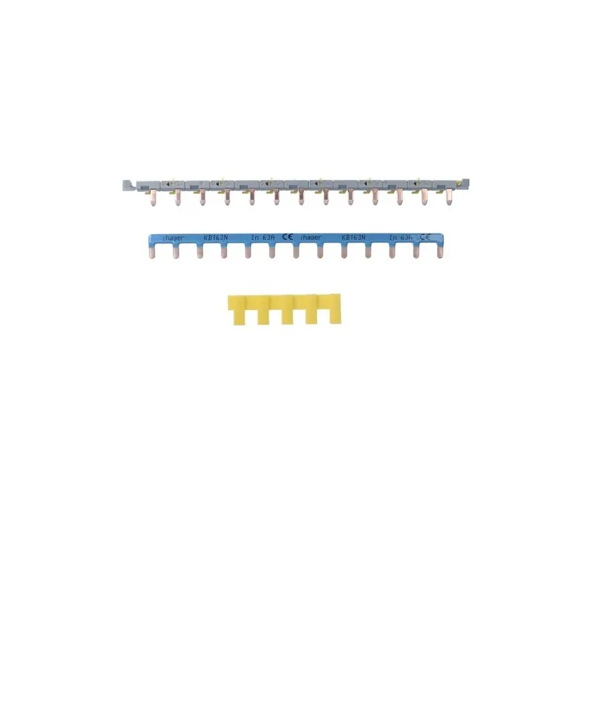 HAGER KBS763 - BARRE PONTAGE POUR DISJONCTEUR SANSVIS 13 MODULES